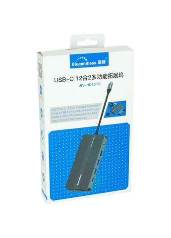 Концентратор USB Type-C Space Grey (CA913886) Blueendless (330030842)