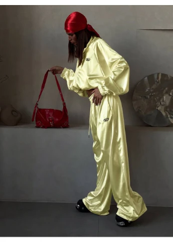 Костюм спортивный женский из шелка Fashion (392466499)