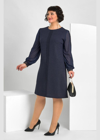 Синее платье 14362-3 Alenka Plus