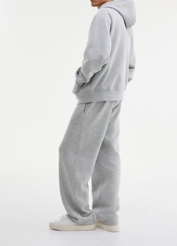 Светло-серые спортивные демисезонные брюки H&M