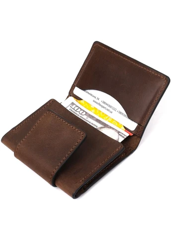 Мужская кожаная визитница 11362 Grande Pelle (390054727)