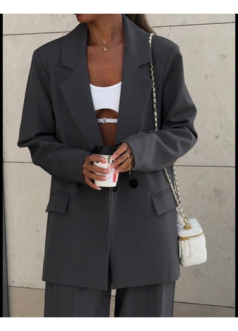 Костюм (піджак, штани), колір Темно-сірий Fashion (361668279)