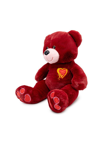 М’яка іграшка Ведмедик колір червоний ЦБ-00248296 Копиця (289457418)