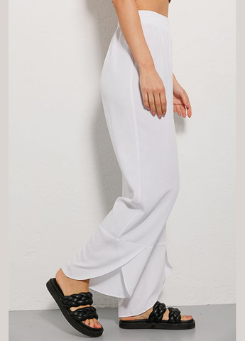 Жіночі білі літні штани з воланом внизу Arjen (294907350)