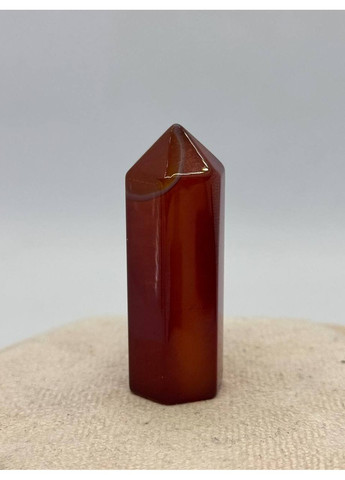 Обелиск из сердолика 15*45 мм Оранжевый No Brand (363829837)