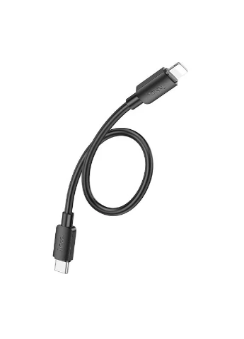 Кабель для зарядки HOCO USB Type-C to Lightning 0,25 м PVC Чёрный No Brand X96 Hyper (401165122)
