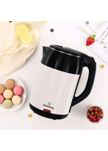 Электрочайник дисковый из нержавеющей стали чайник электрический 1500 Вт 1,8 л (CB548) Crownberg (361161857)