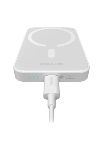 Повербанк Magnetic Mini Air Wireless 6000 мАг 20 Вт MagSafe білий Baseus (401873090)