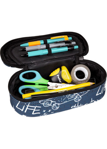 Пенал на блискавці Campus Street Life, з органайзером для ручок, 23х9х5 см () CoolPack F062697 (331859995)