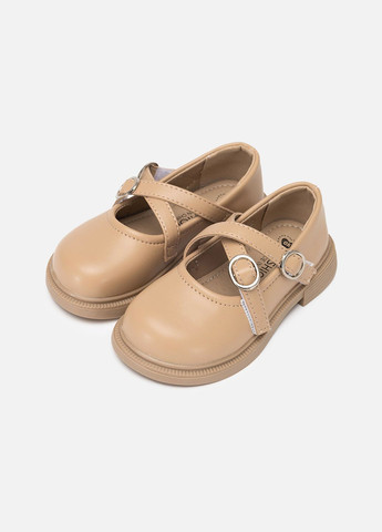 Туфлі на пласкій підошві для дівчинки колір бежевий CB-00251092 Tom.M (316695749)
