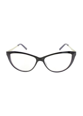 Жіночі плюсові окуляри для зору, пластикова чорна оправа, стильно та сучасно CA 001 (324262085)