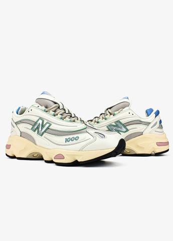 Бежевые всесезонные кроссовки мужские и женские new balance 1000 angora moonrock beige | нью беланс 1000 бежевые No Brand
