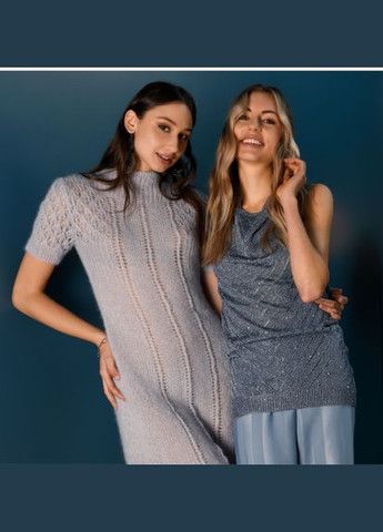 Мохер на шовку Silk Mohair № 9374 сіро-ліловий Сілк Мохер (Італия) Lana Gatto (365830016)