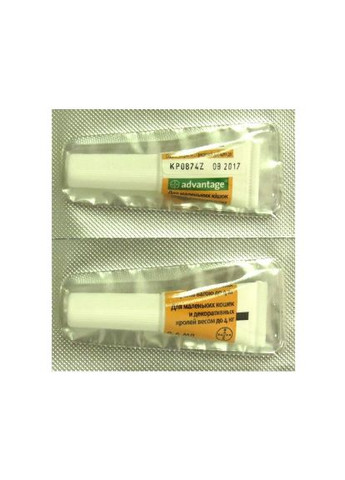 Капли против внешних паразитов для котов и кроликов Advantage более 4 кг ЦЕНА ЗА 1 ШТ 17072 Elanco (323224602)