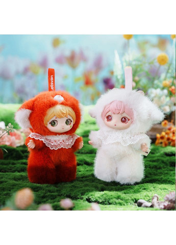 Коллекционная мягкая игрушка с кольцом "Пати зверюшек" 17Zl-0601 серии "Ziyuli" POP TOP (368778663)