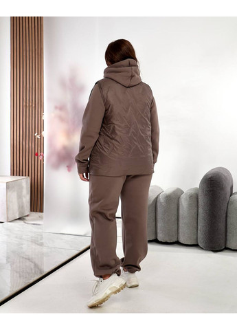 Жіночий теплий спортивний костюм з жилеткою No Brand (357075841)