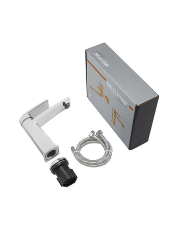 Змішувач для умивальника Lazar 001 (NUT) (MI8269) Mixxus (399021805)