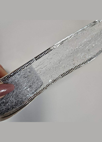 Лента декоративная серебристая 2.7м A.G. (369160490)