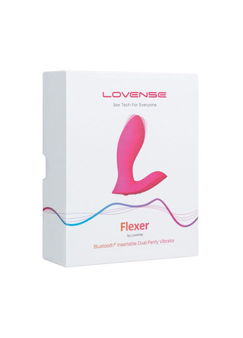 Смарт-вібратор у трусики Flexer для клітора та точки G Lovense (316252025)