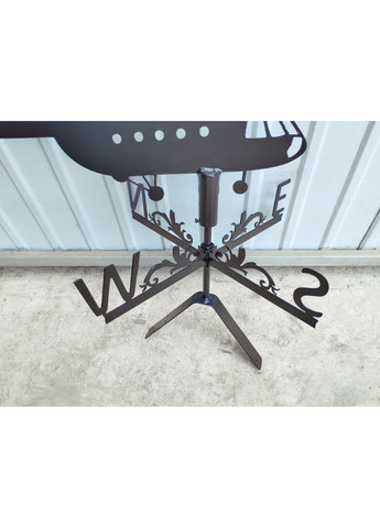 Флюгер на будинок Гелікоптер, Вертоліт, флюгер на дах з металу 2 мм. No Brand (368896412)