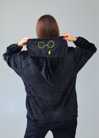 Кигуруми пижама Гарри Поттер женская черная плюшевая Lalapka (367610279)