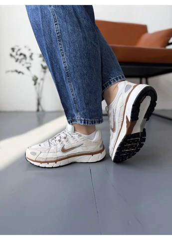 КРОССОВКИ ЖЕНСКИЕ NIKE P-6000 BEIGE CARAMEL НАЙК П-6000 БЕЖЕВЫЕ No Brand бежевые демисезоны (391952410)