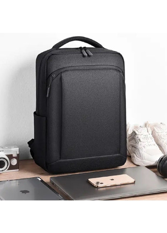 Рюкзак повседневный городской с карманом для ноутбука выходом для USB-провода оксфорд 42х29.5х11 см 13 л (477544-Prob) Черный Unbranded (297984304)