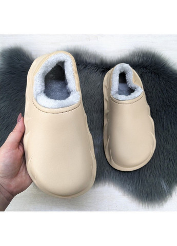 Галоши женские пена на меху с мягким задником Fashion (303547040)