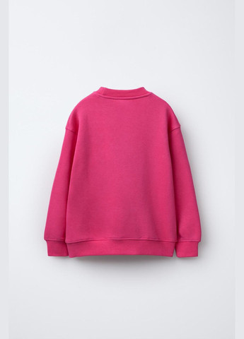 Підлітковий спортивний костюм (світшот + штани) для дівчинки 0257/601 Малиновий Zara (340843342)