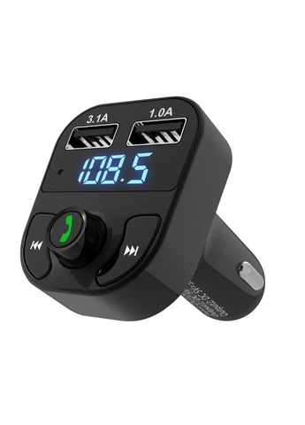 FM модулятор FM трансмиттер X8 с Bluetooth MP3 (X8) CAR (389436508)