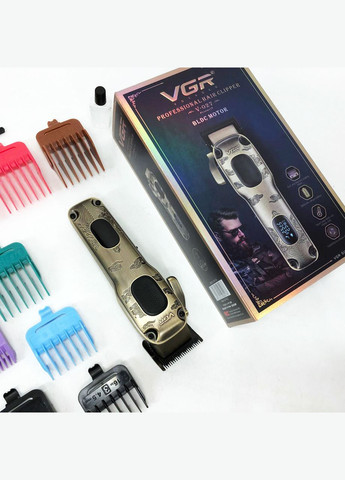 Акумуляторна машинка для стрижки V-027 VGR (364664427)