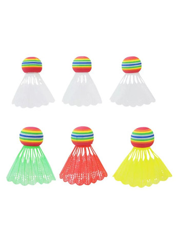 Волани для бадмінтону 6 штук BD20597 No Brand (362422652)