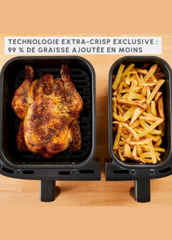 Мультипечь Dual Easy Fry EZ901H20 Moulinex (339084721)