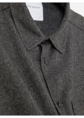 Сорочка демісезон,темно-сірий меланж, Primark (369645027)