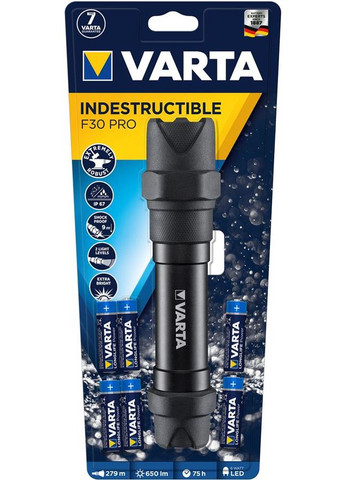 Indestructible F30 Pro LED 6хАА Varta (315719384)