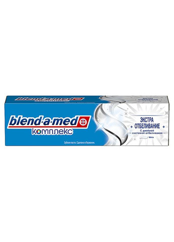 Зубна паста Complete Protect 7 Crystal White Toothpaste 75ml (140813-138279) Blend-a-Med (368629292)