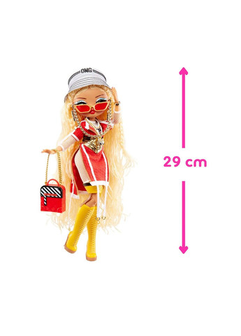 Лялька L.O.L. SURPRISE! серії "O.M.G. 707 Fierce" – ЛЕДІ-DJ (з аксесуарами) L.O.L. Surprise! (335401545)