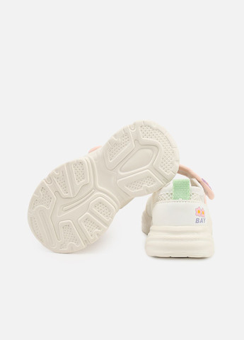 Белые слипоны на плоской подошве для девочки цвет белый цб-00273737 Kimboo