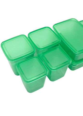 Набор пищевых контейнеров (17 шт) IKEA PRUTA (322860720)