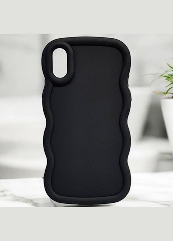 Чохол TPU Ripple для Apple iPhone X / XS (5.8") Black No Brand (334117017)