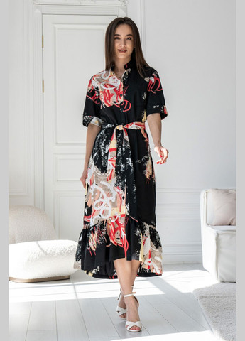 Комбинированное кэжуал, праздничный, деловое платье ри мари лусия ск 0224 рубашка RiMari