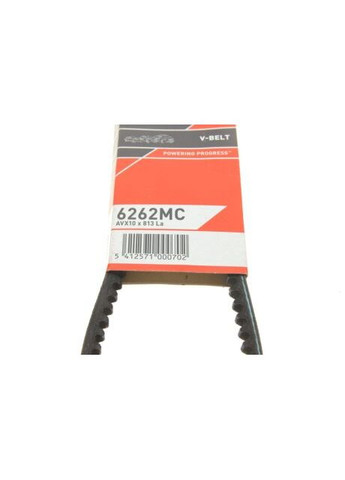 Ремінь генератора Opel Omega A/Vectra A 2.0-3.0 86-95/Ford Fiesta 1.0-1.1 76-95 (10x813) 6262MC UA63 Gates (366109415)