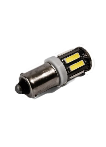 Светодиодная лампа T 8.5 10 диодов 7014 BA9S 12V WHITE AllLight (394191806)