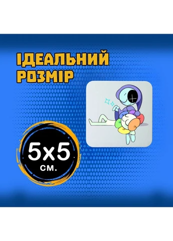 Магніт У Світі Денді Roblox Dandy's World 5*5см magn_3 Shantou (393637563)