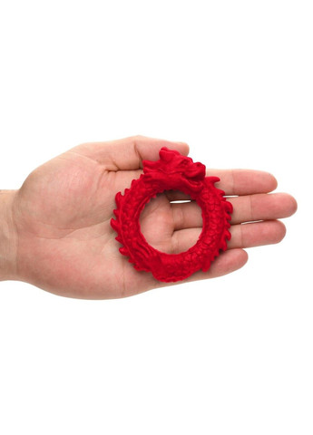 Эрекционное кольцо Rise of the Dragon Silicone Penis Ring - Red Creature Cocks (349836858)