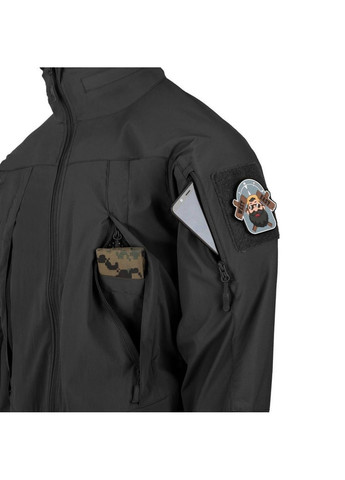 Черная демисезонная куртка helikon blizzard stormstretch black Helikon-Tex