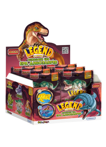 Стретч-іграшка у вигляді тварини "Ера Динозаврів" 23/CN25 іграшка-сюрприз #sbabam (372201089)