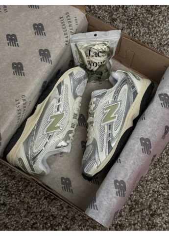 Кросівки White Metallic Beige No Brand 204L світло-бежеві (390497620)