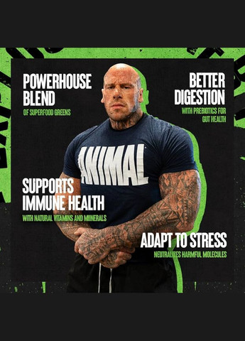 Антиоксиданты для спорта Animal Greens Pak 30 packs Universal Nutrition (305743963)