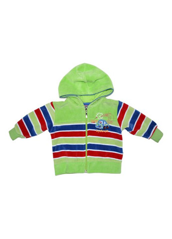 Салатовий демісезонний дитячий велюровий костюм (кофточка + штанці) салатовий (0247) брючний Nicol